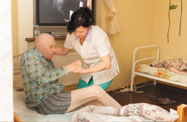Восстановление пожилых после инфаркта в пансионате 